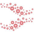 2 PCS/Set D-483 Flower Pattern Car Modified Decorative Sticker(Red) - Decorative Sticker by PMC TechLife | Online Shopping South Africa | PMC TechLife | Buy Now Pay Later Mobicred