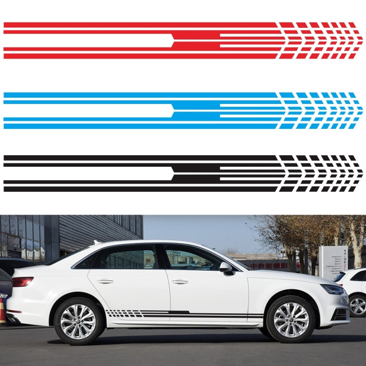 D-730 Stripe Pattern Car Modified Decorative Sticker(Black) - Decorative Sticker by PMC Jewellery | Online Shopping South Africa | PMC Jewellery | Buy Now Pay Later Mobicred