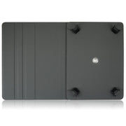 For 10 inch Cloth Texture 360 Rotation Horizontal Flip Universal Tablet PC Leather Case with Pen Slot(Grey)