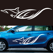 D-905 Animal Pattern Car Modified Decorative Sticker(White)