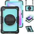 For Lenovo Tab M10 Plus 10.6 3rd Gen 2022 Silicone + PC Tablet Case(Light Blue + Black) - Lenovo by PMC TechLife | Online Shopping South Africa | PMC TechLife | Buy Now Pay Later Mobicred