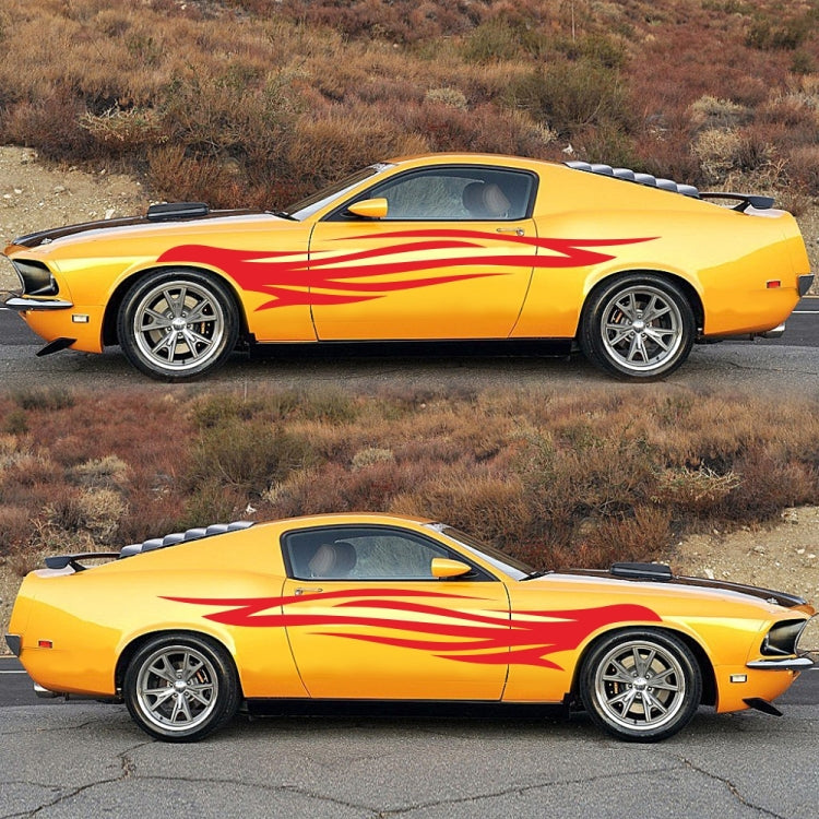 2 PCS/Set D-926 Fire Totem Pattern Car Modified Decorative Sticker(Red) - Decorative Sticker by PMC TechLife | Online Shopping South Africa | PMC TechLife | Buy Now Pay Later Mobicred