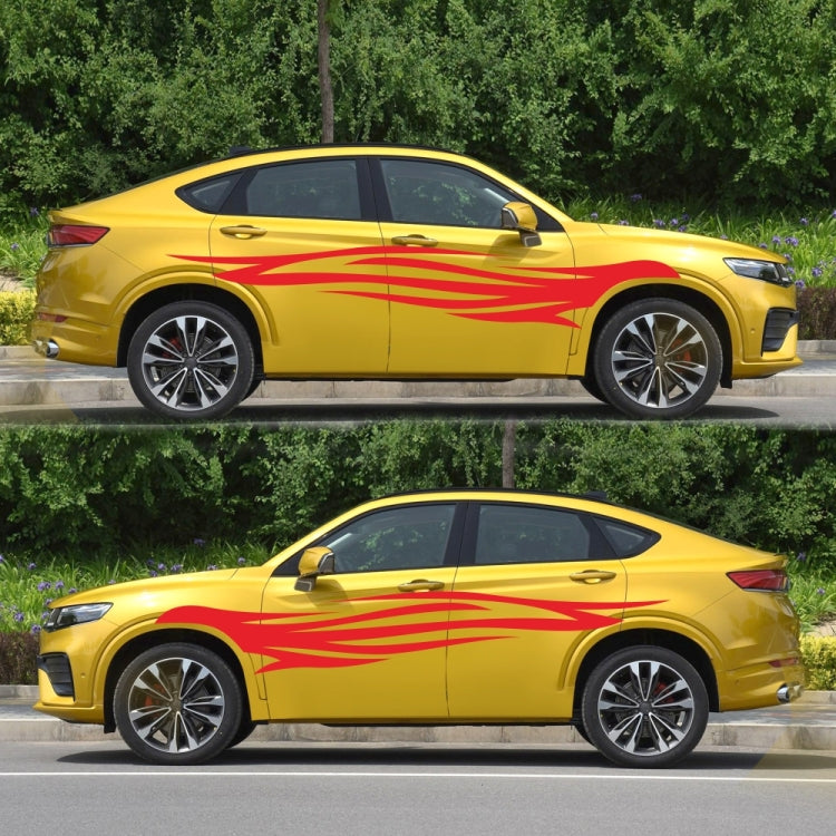 2 PCS/Set D-926 Fire Totem Pattern Car Modified Decorative Sticker(Red) - Decorative Sticker by PMC TechLife | Online Shopping South Africa | PMC TechLife | Buy Now Pay Later Mobicred