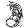 D-931 Pterosaur Pattern Car Modified Decorative Sticker(Black) - free shipping - PMC TechLife - Order now!