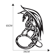 D-931 Pterosaur Pattern Car Modified Decorative Sticker(Black)