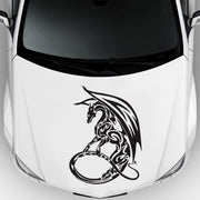 D-931 Pterosaur Pattern Car Modified Decorative Sticker(Black)