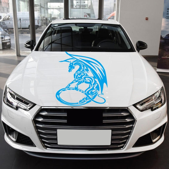 D-931 Pterosaur Pattern Car Modified Decorative Sticker(Blue)