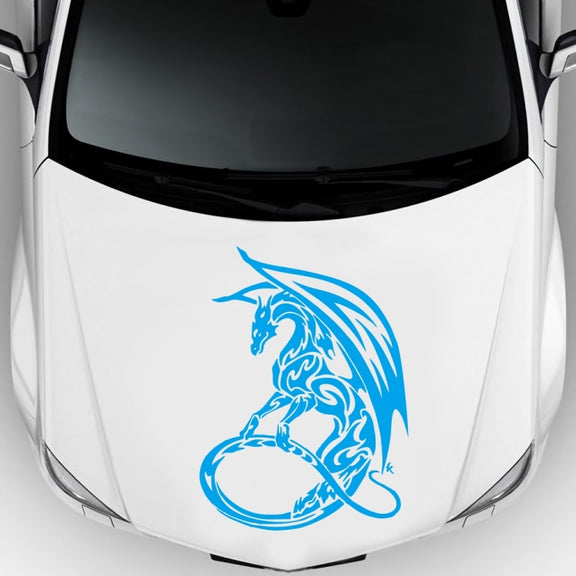 D-931 Pterosaur Pattern Car Modified Decorative Sticker(Blue)