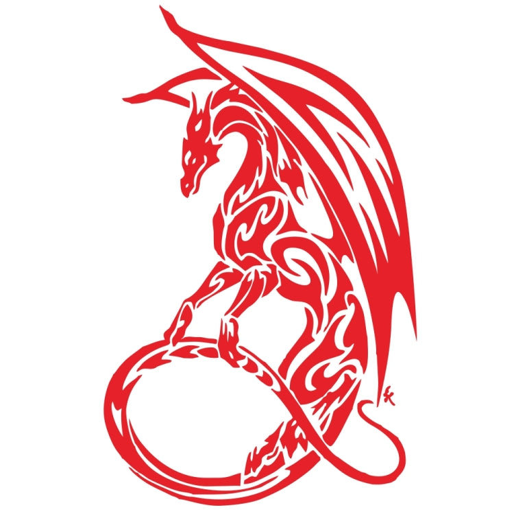 D-931 Pterosaur Pattern Car Modified Decorative Sticker(Red) - Decorative Sticker by PMC TechLife | Online Shopping South Africa | PMC TechLife | Buy Now Pay Later Mobicred