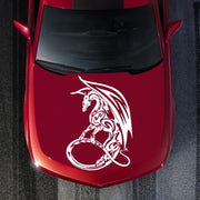 D-931 Pterosaur Pattern Car Modified Decorative Sticker(White)