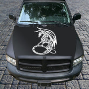 D-931 Pterosaur Pattern Car Modified Decorative Sticker(White)
