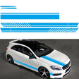D-936 Stripe Pattern Car Modified Decorative Sticker(Blue) - Decorative Sticker by PMC Jewellery | Online Shopping South Africa | PMC Jewellery | Buy Now Pay Later Mobicred