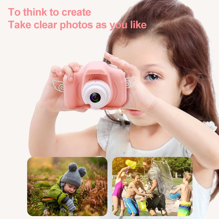 X2S 2.0 Inch LCD Screen Mini Children Camera Digital Camera, Resolution:800W(Pink) - Children Cameras by PMC TechLife | Online Shopping South Africa | PMC TechLife | Buy Now Pay Later Mobicred