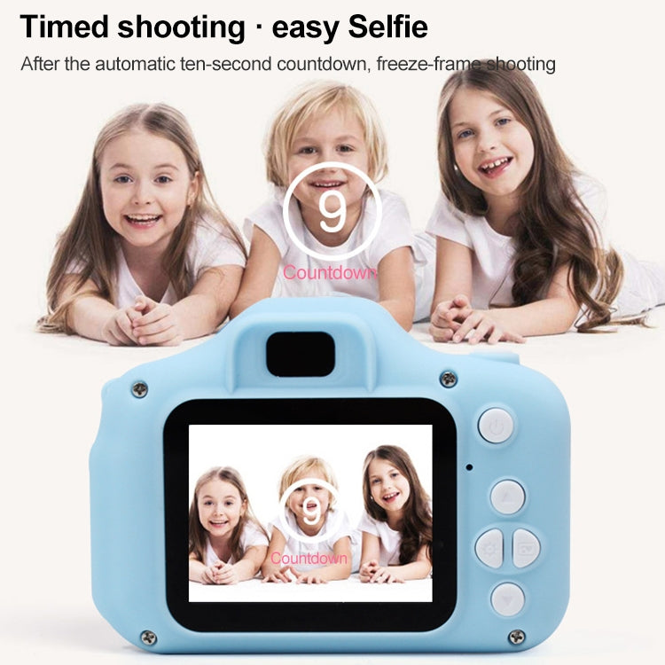 X2S 2.0 Inch LCD Screen Mini Children Camera Digital Camera, Resolution:800W(Pink)