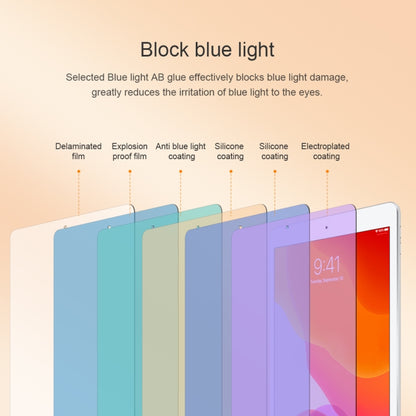 For iPad 10.2 NILLKIN V+ Series 0.33mm 4H Anti-blue Ray Tempered Glass Film - free shipping - PMC Jewellery - Order now!