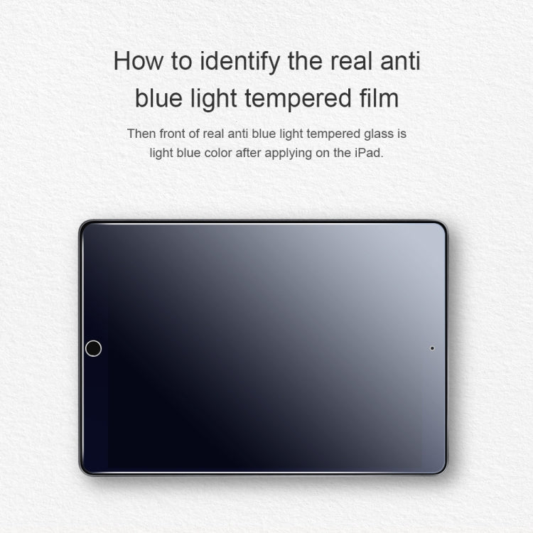 For iPad 10.2 NILLKIN V+ Series 0.33mm 4H Anti-blue Ray Tempered Glass Film - free shipping - PMC Jewellery - Order now!