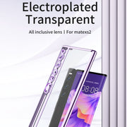 For Huawei Mate Xs 2 TPU Electroplating Full Coverage Protective Phone Case(Silver)