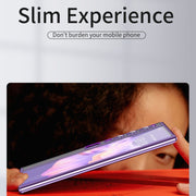 For Huawei Mate Xs 2 TPU Electroplating Full Coverage Protective Phone Case(Transparent)