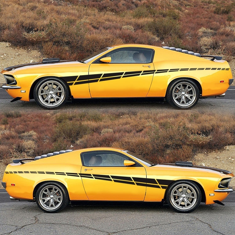 2 PCS/Set D-961 Checkered Flag Pattern Car Modified Decorative Sticker(Black) - Decorative Sticker by PMC TechLife | Online Shopping South Africa | PMC TechLife | Buy Now Pay Later Mobicred