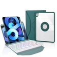 Z098BS Pen Slot Backlight Bluetooth Keyboard Leather Tablet Case For iPad Air 10.9 2022/2020(Green) - For iPad Air by PMC TechLife | Online Shopping South Africa | PMC TechLife