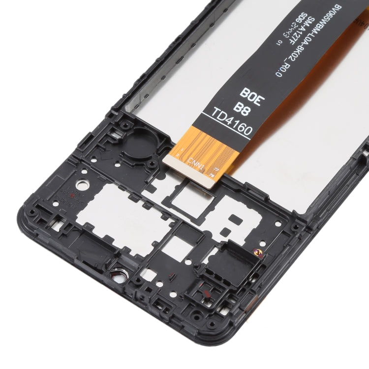 Original LCD Screen For Samsung Galaxy A12 Nacho SM-A127F Digitizer Full Assembly with Frame - free shipping - PMc TechLife - Order now!