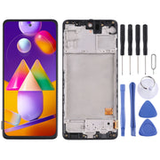 Original Super AMOLED LCD Screen For Samsung Galaxy M31s SM-M317 Digitizer Full Assembly with Frame