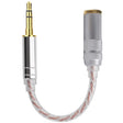 ZS0156 Balanced Inter-conversion Audio Cable(3.5 Stereo Male to 4.4 Balance Female) - Headset Accessories by PMC TechLife | Online Shopping South Africa | PMC TechLife | Buy Now Pay Later Mobicred