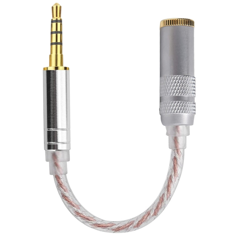ZS0156 Balanced Inter-conversion Audio Cable(2.5 Balanced Male to 4.4 Balanced Female) - Headset Accessories by PMC Jewellery | Online Shopping South Africa | PMC Jewellery | Buy Now Pay Later Mobicred