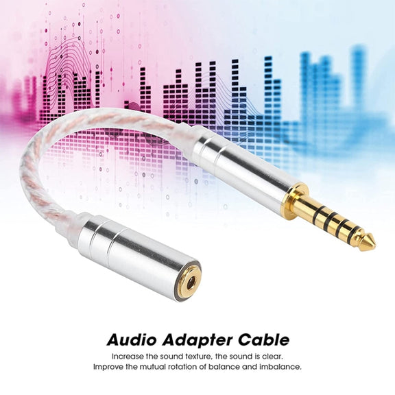 ZS0156 Balanced Inter-conversion Audio Cable(2.5 Balanced Male to 4.4 Balanced Female)