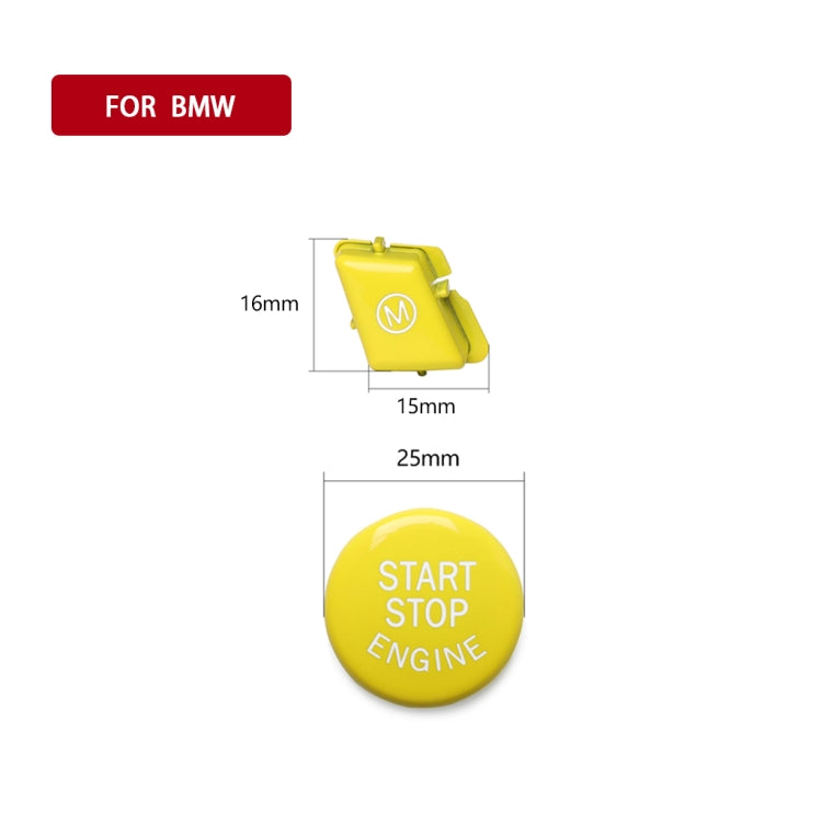 Car Sports Steering Wheel M Mode Switch-Button and E Chassis Button Cover Trim for BMW 3 Series E90 - Decoration Rings by PMC Jewellery | Online Shopping South Africa | PMC Jewellery | Buy Now Pay Later Mobicred