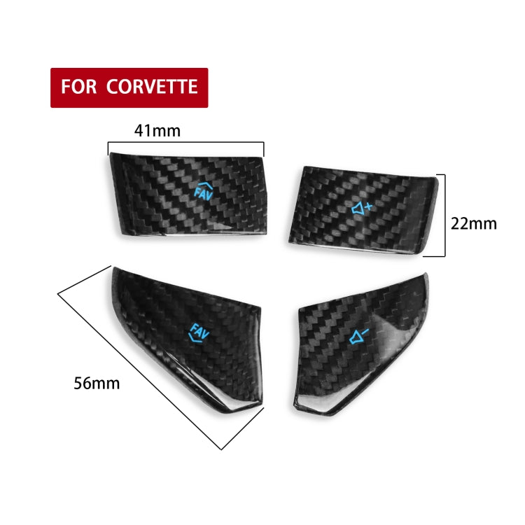 Car Steering Wheel Below Buttons for Chevrolet Corvette C8 2020-2021(Blue) - Steering Wheel Accessories by PMC TechLife | Online Shopping South Africa | PMC TechLife | Buy Now Pay Later Mobicred