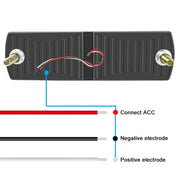 2 PCS Truck modified 40LED Two-color Running Water Turn Signal Light(Red White)