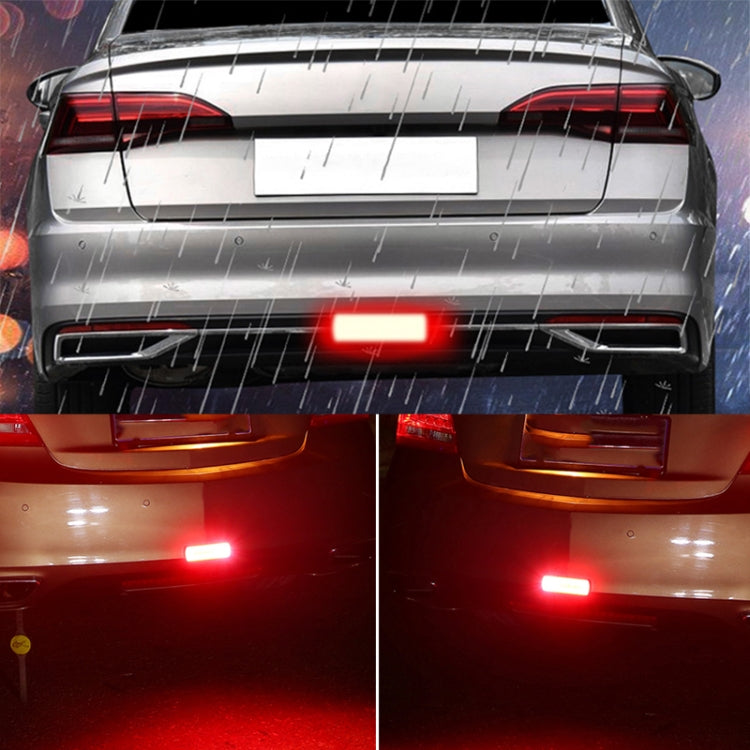 2 PCS Truck modified 40LED Two-color Running Water Turn Signal Light(Red Blue) - Warning Lights by PMC TechLife | Online Shopping South Africa | PMC TechLife | Buy Now Pay Later Mobicred