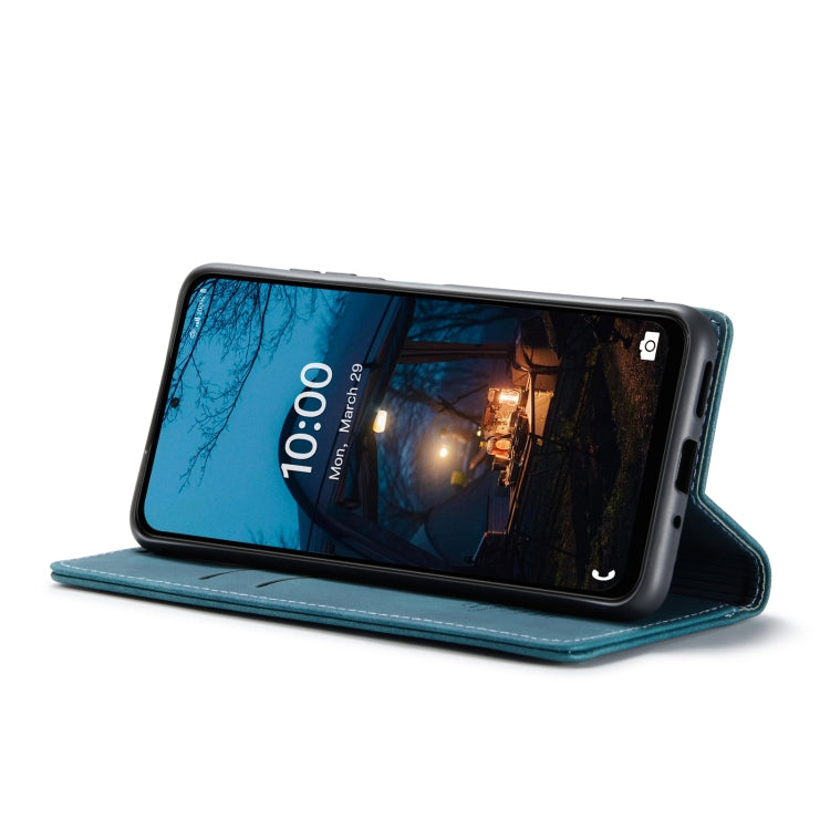 For Samsung Galaxy M53 5G CaseMe 013 Multifunctional Horizontal Flip Leather Phone Case(Blue) - free shipping - PMC Jewellery - Order now!
