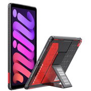For iPad mini 6 / mini 2024 Mutural XingTu Series Tablet Case with Holder(Red)