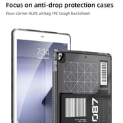 For iPad mini 6 / mini 2024 Mutural XingTu Series Tablet Case with Holder(Dark Blue)
