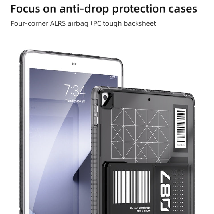 For iPad mini 6 / mini 2024 Mutural XingTu Series Tablet Case with Holder(Dark Blue)