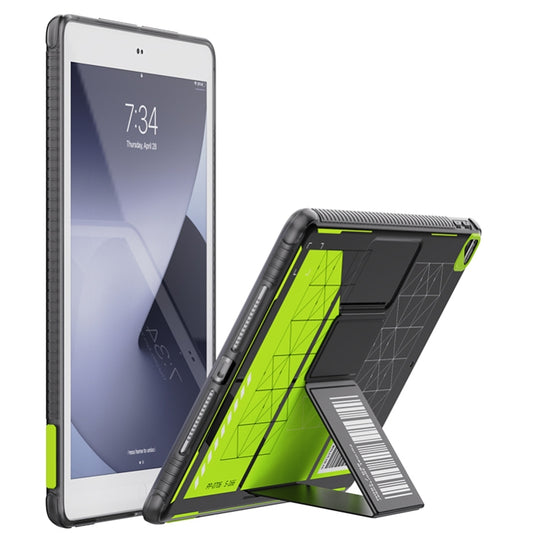 Mutural XingTu Series Tablet Case with Holder For iPad 10.2 2021 / 2020 / Pro 10.5 inch(Cyan) - free shipping - PMC Jewellery - Order now!