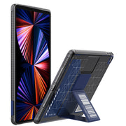 For iPad Pro 12.9 2022 / 2021 / 2020 Mutural XingTu Series Tablet Case with Holder(Dark Blue)