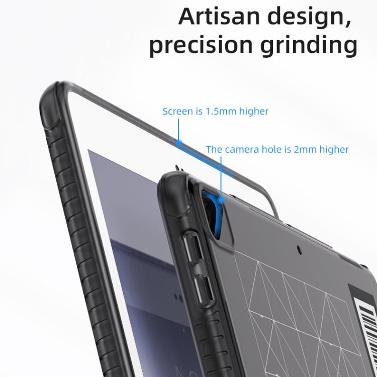 For iPad Pro 12.9 2022 / 2021 / 2020 Mutural XingTu Series Tablet Case with Holder(Dark Blue)