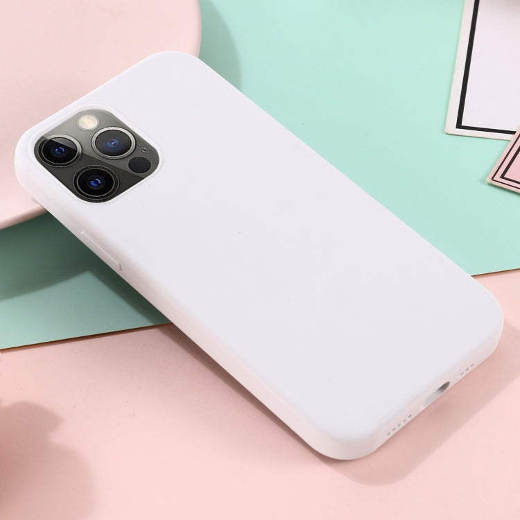 For iPhone 14 Pro Shockproof Silicone Magsafe Case(White) - iPhone 14 Pro Cases by PMC TechLife | Online Shopping South Africa | PMC TechLife | Buy Now Pay Later Mobicred