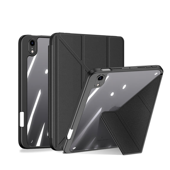 For iPad mini (2021)/mini 6 / mini 7 DUX DUCIS Magi Series Shockproof Tablet Case(Black)