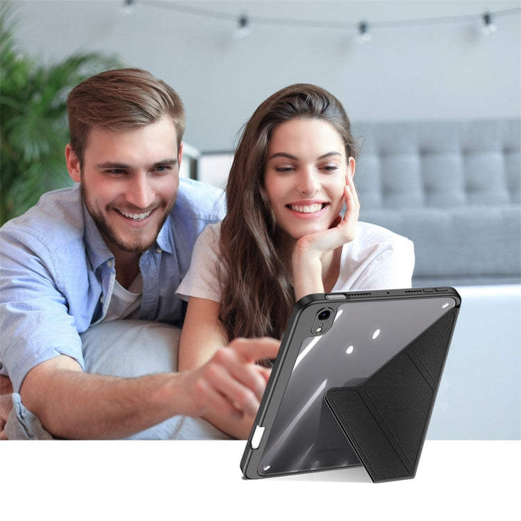For iPad mini (2021)/mini 6 / mini 7 DUX DUCIS Magi Series Shockproof Tablet Case(Black) - iPad mini 6 Cases by DUX DUCIS | Online Shopping South Africa | PMC Jewellery | Buy Now Pay Later Mobicred