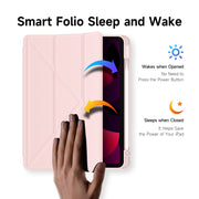 For iPad Air 2020 / Air 2022 / Air 11 2024 DUX DUCIS Magi Series Shockproof Tablet Case(Pink)
