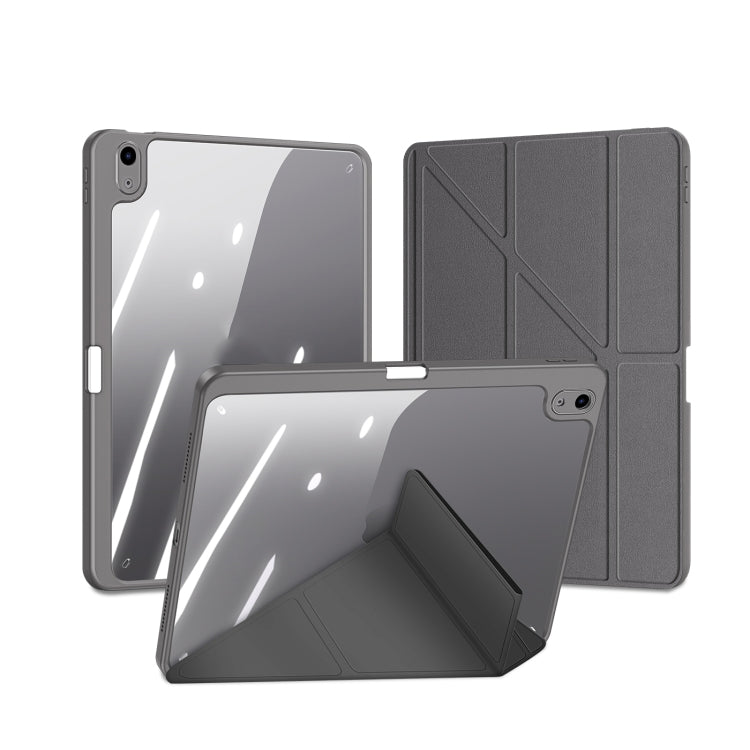 For iPad Air 2020 / Air 2022 / Air 11 2024 DUX DUCIS Magi Series Shockproof Tablet Case(Grey) - iPad Air (2022) / (2020) 10.9 Cases by DUX DUCIS | Online Shopping South Africa | PMC TechLife | Buy Now Pay Later Mobicred