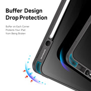 For iPad Pro 12.9 2022/2021/2020/2018 DUX DUCIS Magi Series Shockproof Tablet Case(Grey)