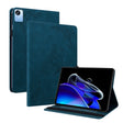 For Realme Pad X Butterfly Flower Embossed Leather Tablet Case(Blue) - Realme by PMC TechLife | Online Shopping South Africa | PMC TechLife | Buy Now Pay Later Mobicred