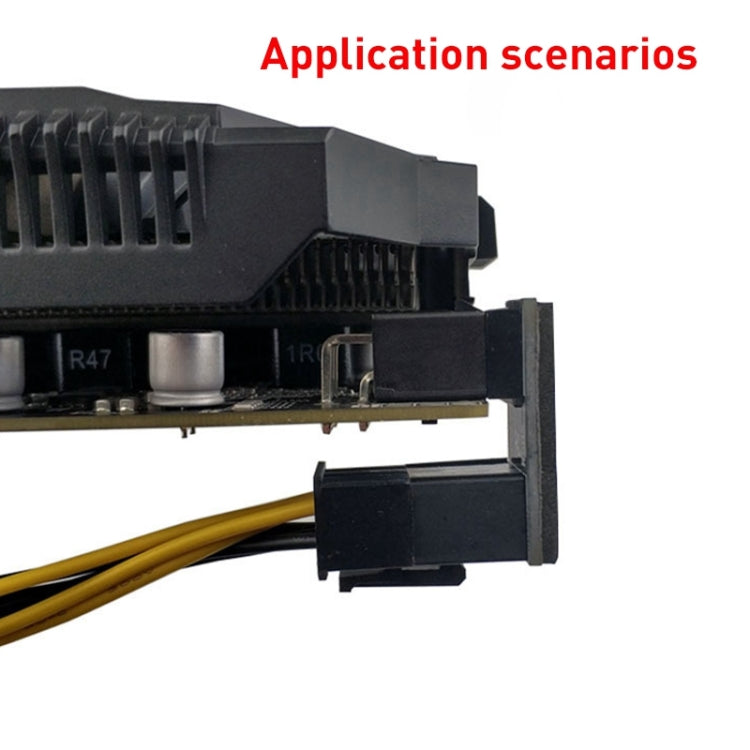 10 PCS ATX 8Pin Female to 8Pin Male 180 Degree Angled Adapter , Model: PH36B - Others by PMC TechLife | Online Shopping South Africa | PMC TechLife | Buy Now Pay Later Mobicred