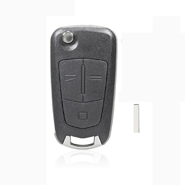 For Opel Car Foldable Blade Key Case with Screw Hole, Style:3-button HU100 without Slot - free shipping - PMC Jewellery - Order now!