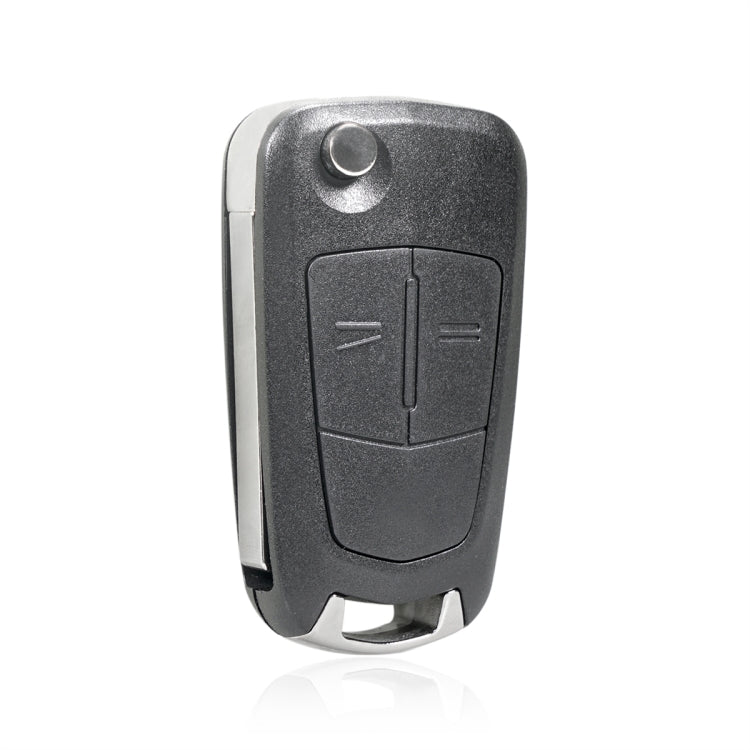 For Opel Car Foldable Blade Key Case with Screw Hole, Style:3-button HU43 Milling Embryo - Remote Car Key by PMC Jewellery | Online Shopping South Africa | PMC Jewellery | Buy Now Pay Later Mobicred